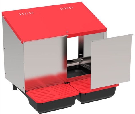 Ponedero Metalico Platinum exterior