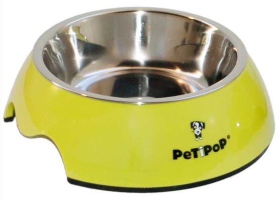 Comedero de Melamina Petipop Verde M