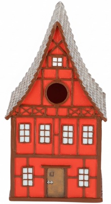 Caja Nido de Entramado de Madera