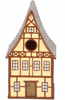 Caja Nido de Entramado de Madera