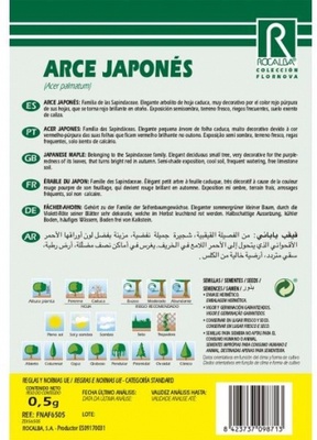 Semilla Arce Japones- Acer palmatum-