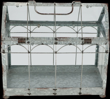 Casa Invernadero Cristal Verde M