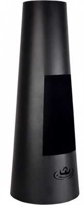 Calefactor de Terraza Le�a Redondo Metal