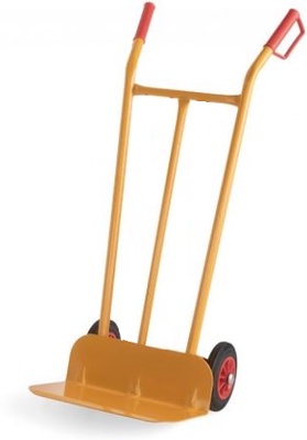 Carretilla Almacen Mano TH310 Rueda Maciza Ligera Amarilla