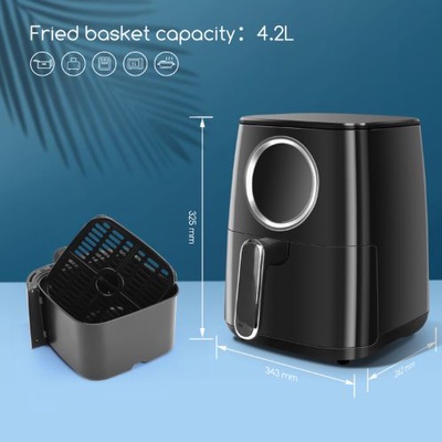 Freidora Aire sin Aceite 4,2L Odin 