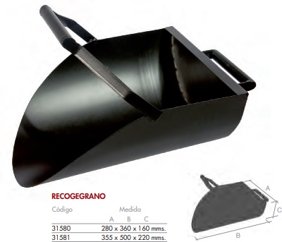 Recogegranos 355x500x220 mm