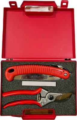 Estuche Tijeras de Poda Felco No 2 y Serrucho