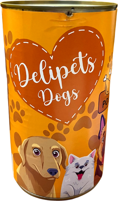 Lata Perro DeliPets Pollo 1240 Gr