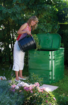 Compostadora Thermo King 400l Verde