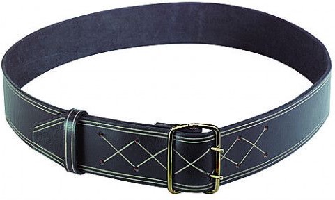 Collar Negro Ganadero 27mm x 55 cm