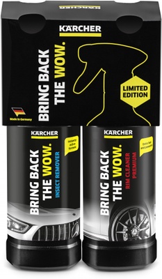 Kit Limpiador Karcher  Exterior Automovil - Llantas y Quitainsectos- 500ml