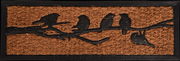 Felpudo Aves Fibra de Coco