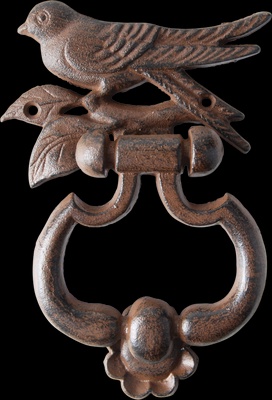 Aldaba Silueta Pajaro