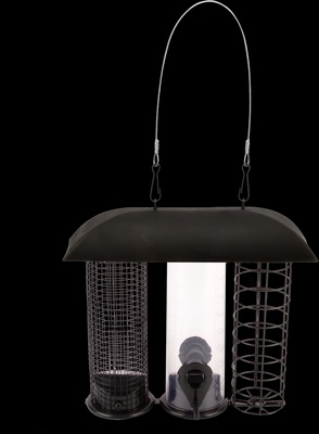 Comedero Pajaros Tres en Uno