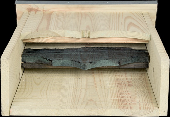 Nido Murcielagos Bat Box con Silueta L