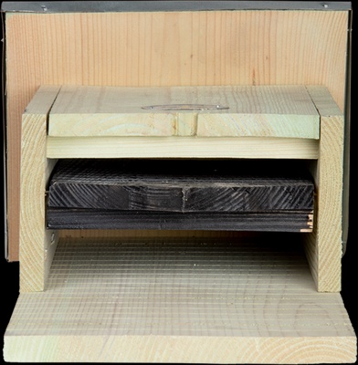 Nido Murcielagos Bat Box con Silueta S