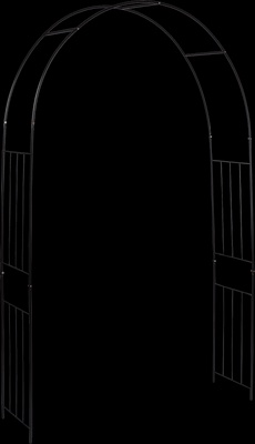 Arco Rosas Jardin con Barras