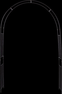 Arco Rosas Jardin con Barras