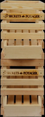 Caja Madera para Cebollas