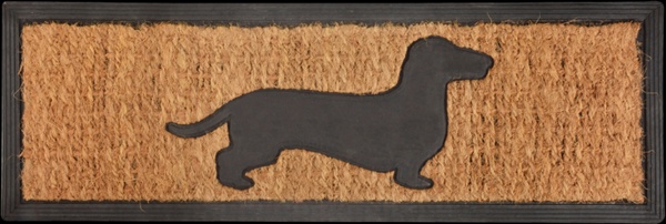 Felpudo Perro Salchicha Fibra de Coco 