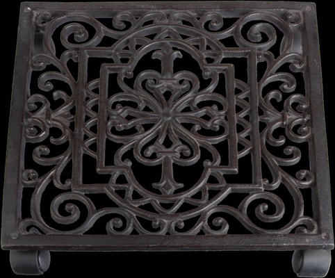 Carro Plantas Cuadrado para Interiores