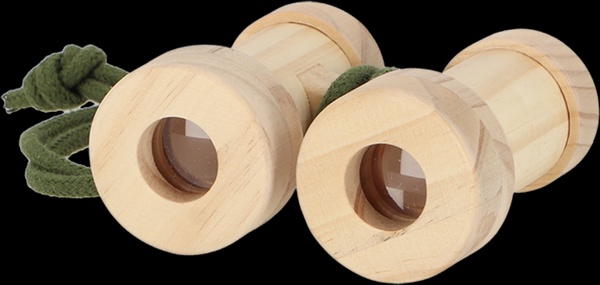 Prismaticos de Madera