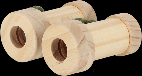 Prismaticos de Madera