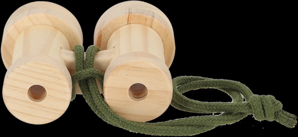 Prismaticos de Madera