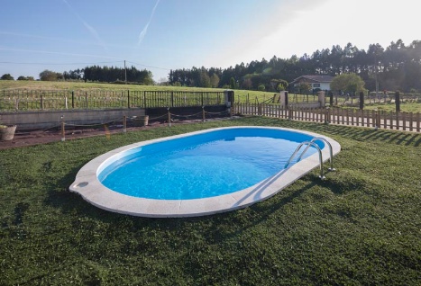Piscina Enterrada Sumatra Ovalada 500x300x120 cm