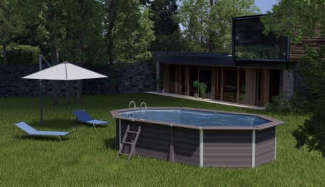 Piscina Avantgarde Ovalada 804x386x124 cm