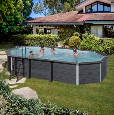 Piscina Avantgarde Ovalada con Led 664x386x124 cm