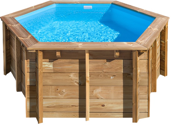 Piscina Sunbay Madera Redonda Ø280 x 107 cm Piscina Sunbay Madera Redonda Ø280 x 107 cm