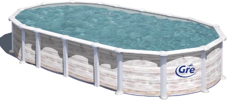 Piscina Islandia Ovalada 610x375x132 cm
