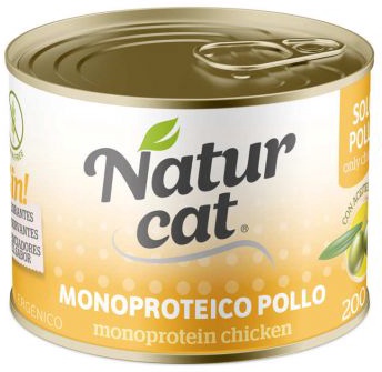 Naturcat Monoproteico Pollo 200 gr