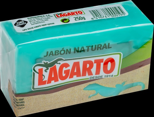 Jabon Natural Lagarto Verde 250gr