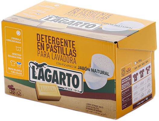 Pastilla Detergente Jabon Concentrado 20 Dosis Pastilla Detergente Jabon Concentrado 20 Dosis
