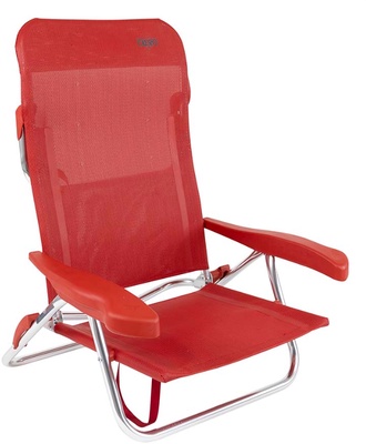 Crespo Silla de Playa AL/221M Rojo