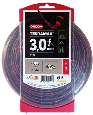 Hilo Desbrozadora Silencioso Oregon Terramax 3.0 mm 44 mt