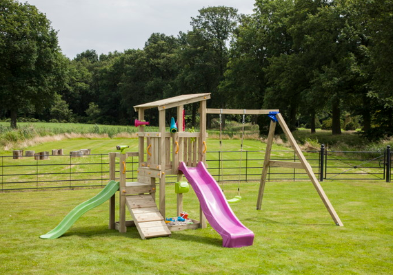 Parque Infantil Cascade L con Columpio Individual