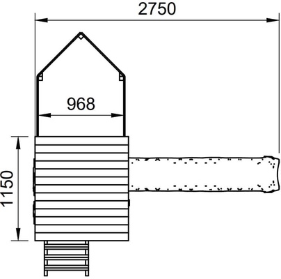 Parque Infantil Nautilus L con Rampa