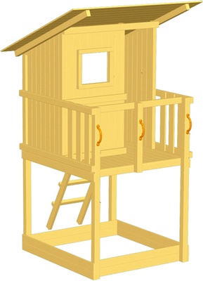 Parque Infantil Beach Hut L