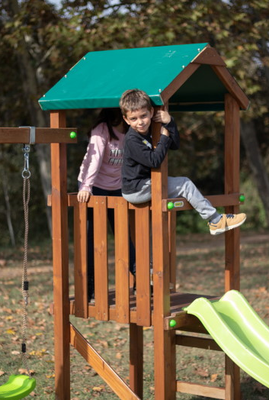 Parque Infantil Masgames Carlit Lona M con Columpio Doble