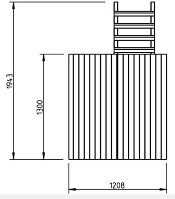 Parque Infantil Kiosk XL