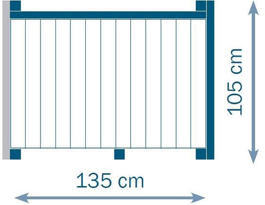 Parque Infantil Belvedere XL Columpio Individual