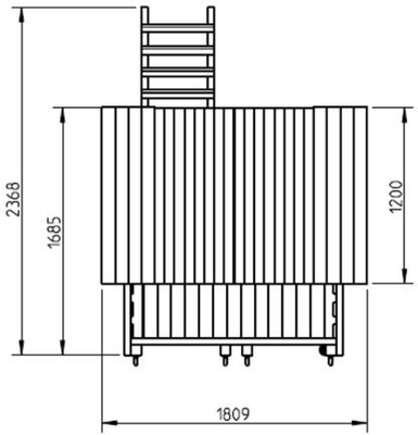 Parque Infantil Pagoda XL con Columpio Doble