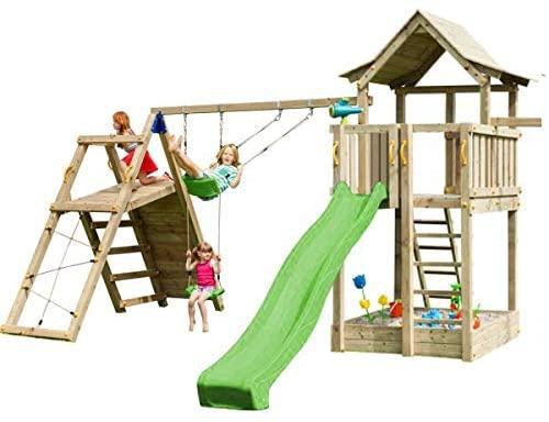 Parque Infantil Pagoda XL con Challenger