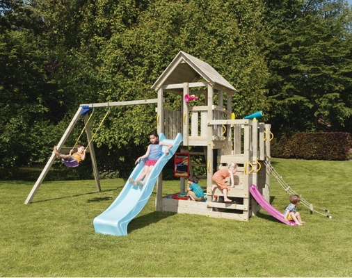 Parque Infantil Penthouse XL con Columpio Individual