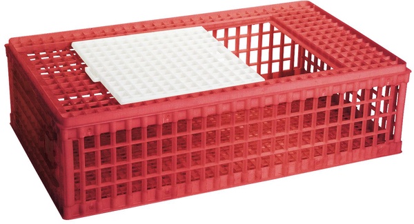 Jaula Plastico para Transporte Aves