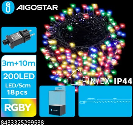 Tira Luces Led Navidad Varios Colores 3.6W 10m