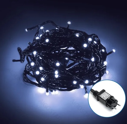 Tira de Luces Led de Navidad Luz Blanca 3.6W 10m enchufe